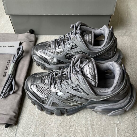 Size 8 - Balenciaga Track Silver 2021 - Picture 1 of 8